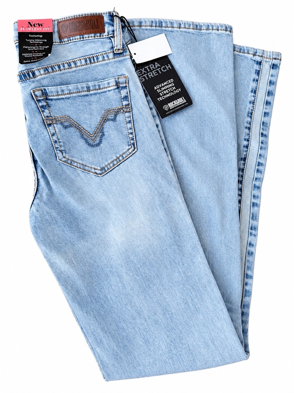 NEW Rock & Roll Denim Jeans 26x34